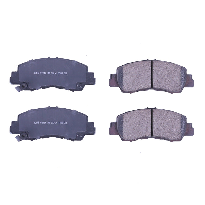 Power Stop 2019 Mitsubishi Eclipse Cross Front Z16 Evolution Ceramic Brake Pads