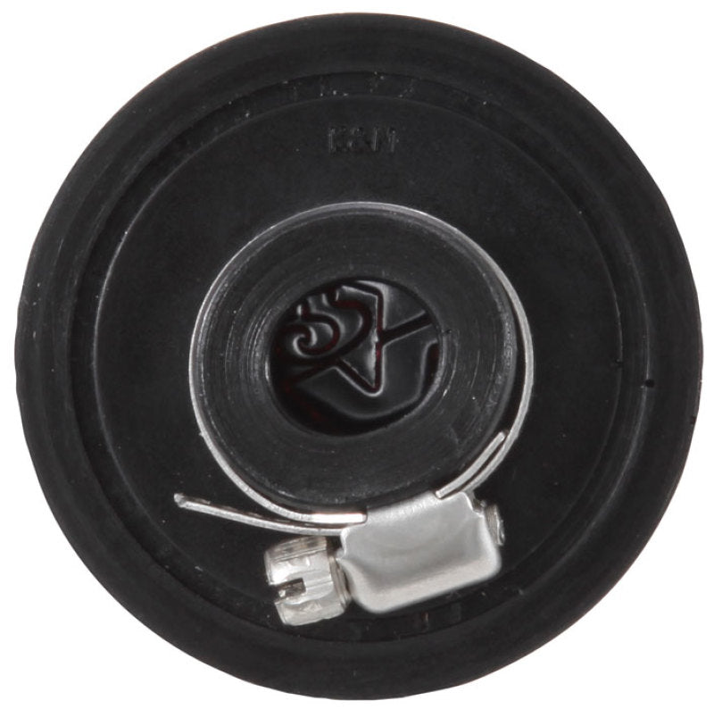 K&N 62-1330 Crankcase Vent Filter - 0.5in Flange ID Rubber Base Clamp-On