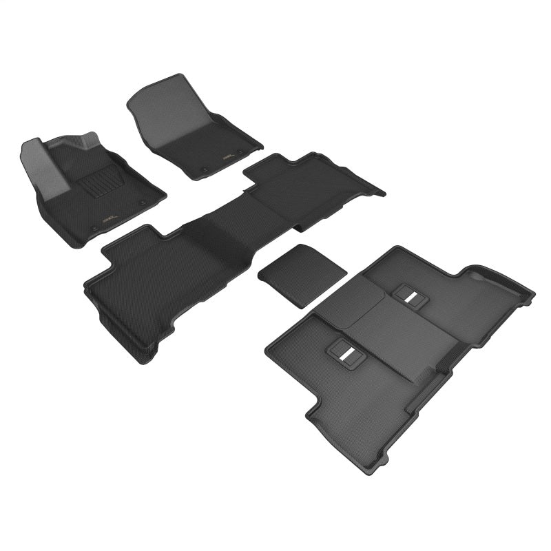 3D MAXpider 23-26 Toyota Sequoia Kagu Black Full Set