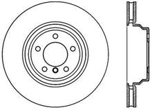 Cargar imagen en el visor de la galería, StopTech 07-10 BMW 335i Cross Drilled Left Front Rotor