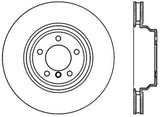 Rotor delantero izquierdo ranurado y perforado StopTech para BMW 335 (E90/E92/E93) 07-09