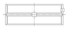 Cargar imagen en el visor de la galería, ACL Chevrolet V8 396/402/427/454 Race Series Standard Size Main Bearing Set with Extra Oil Clearance