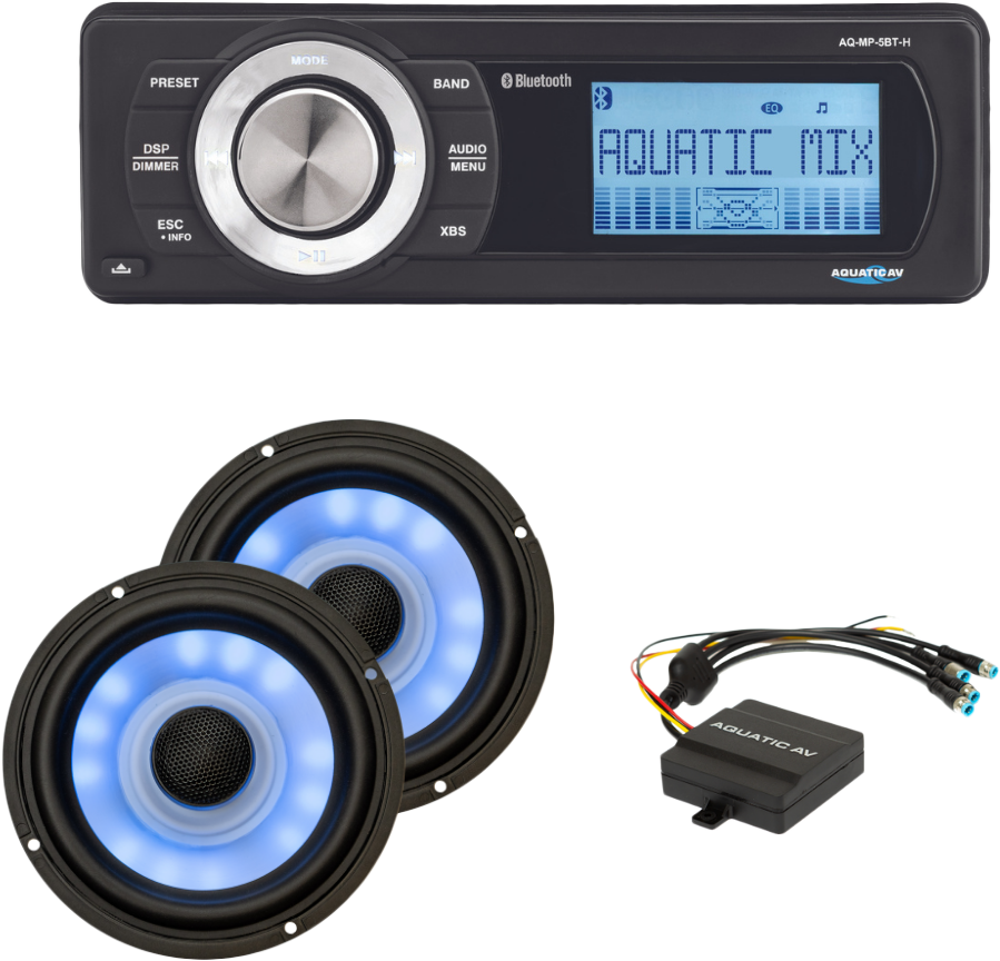 Aquatic AV Ultra RGB and Stereo KIT `98-13 FLT/FLH (HK104)