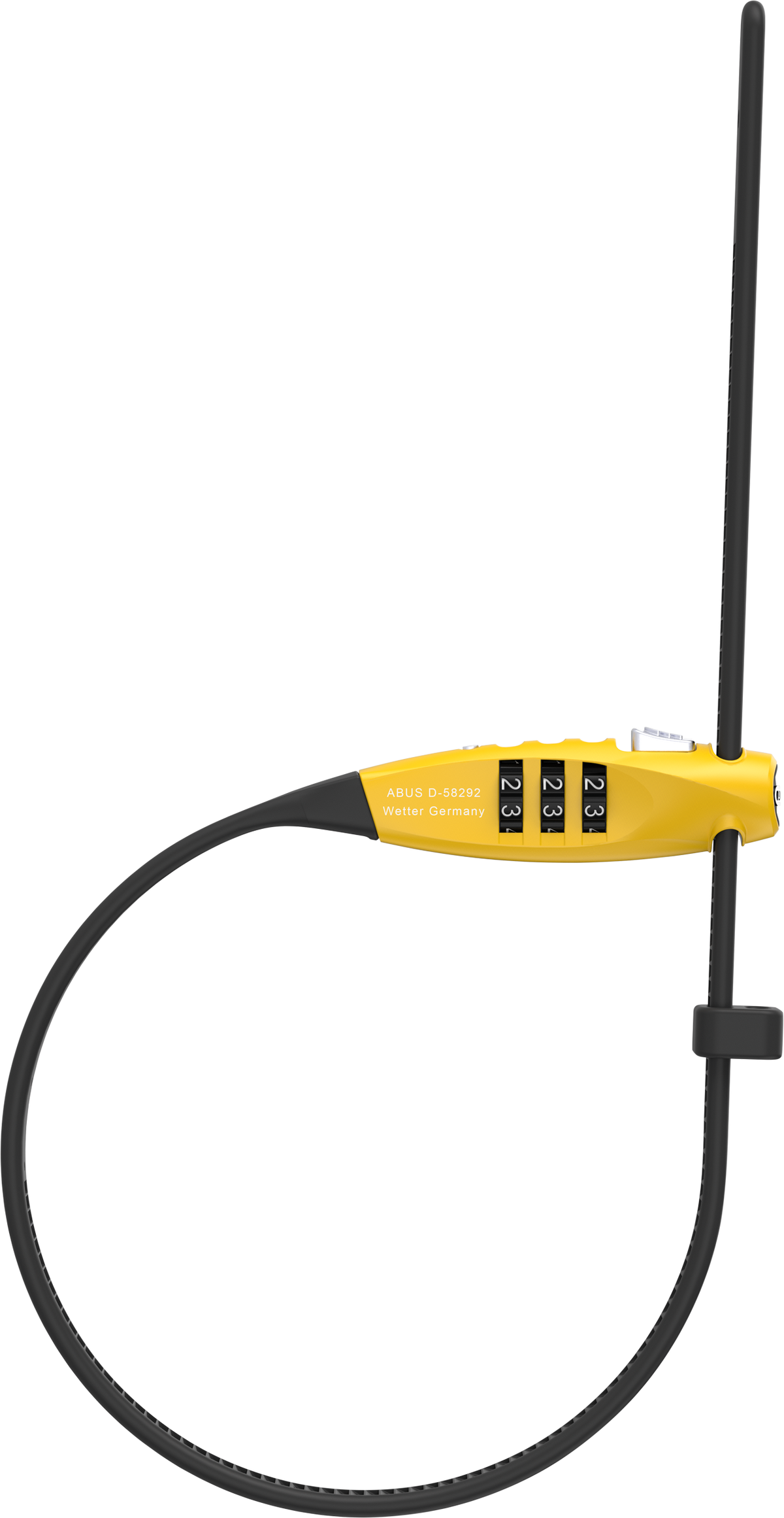 ABUS Travelguard Straplock Yellow (95601)