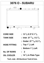 Cargar imagen en el visor de la galería, CSF 02-07 Subaru WRX/STI Radiator w/Built-In Oil Cooler/Filler Neck