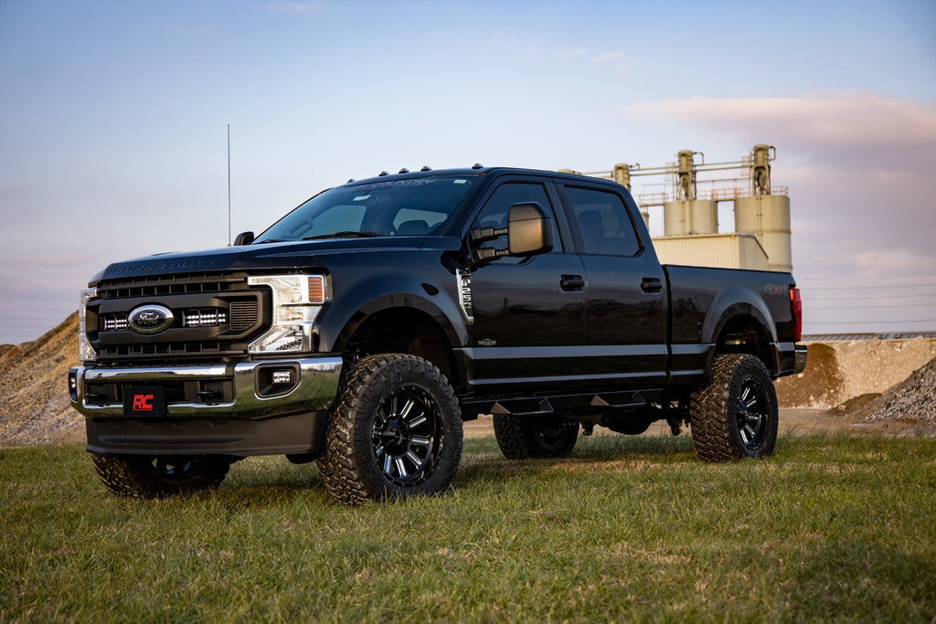 LED Light Kit | Grille Mount | 10 Inch Black | Slimline | Ford F-250 Super Duty (20-22)