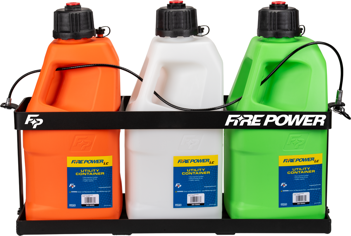 Fire Power LC 5 Gallon Utility 3 JUG Rack (300-10293)