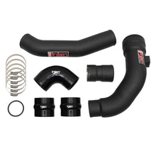 Cargar imagen en el visor de la galería, Kit de tuberías para intercooler negro arrugado Injen 17-22 Ford F250/F/350/F-450/F-550 V8-6.7L Turbo Diesel