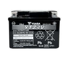 Cargar imagen en el visor de la galería, Yuasa YTZ4V Maintenance Free AGM 12 Volt Battery