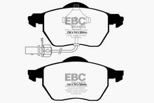 Cargar imagen en el visor de la galería, EBC 03-04 Audi A4 1.8 Turbo Redstuff Front Brake Pads