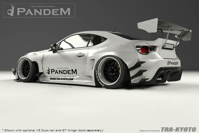 GReddy Scion FR-S Pandem V3 Wide Body Front Fenders