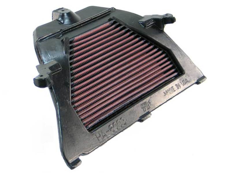 K&N HA-6003 High-Flow Air Filter — Fits 2003-2006 Honda CBR600RR