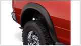 Guardabarros estilo Bushwacker 10-18 Dodge Ram 2500 Fleetside Extend-A-Fender, 2 piezas, color negro