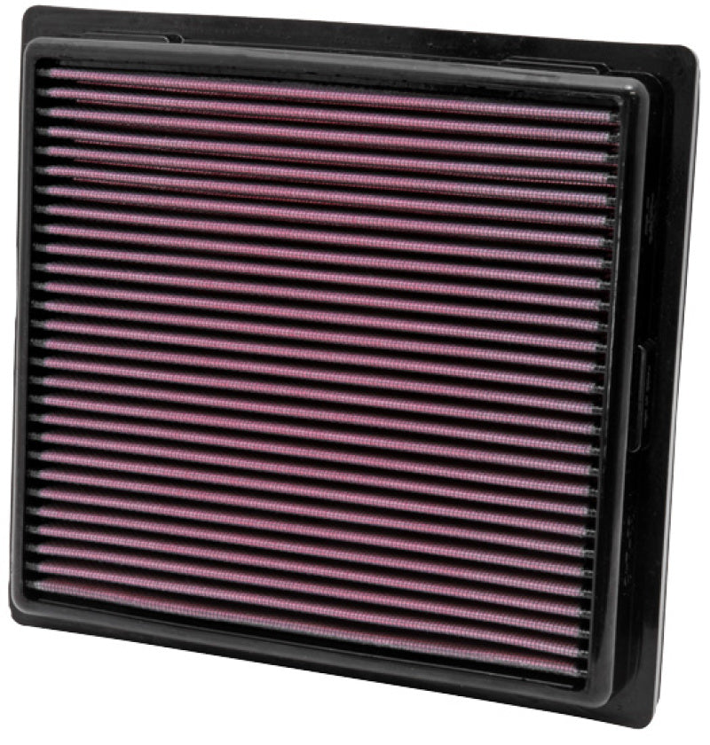 K&N 33-2457 Replacement Air Filter — Fits 2011-2024 Jeep Grand Cherokee / 2011-2024 Dodge Durango 3.6L V6