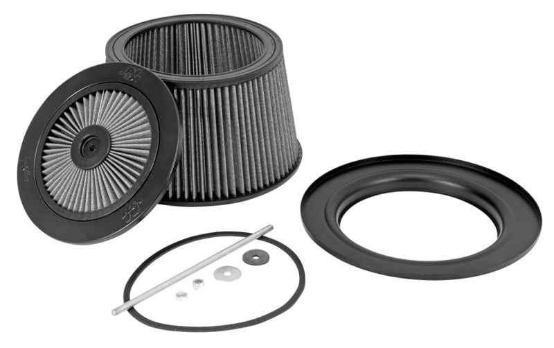 K&N Dominator Drag Race Air Filter Assembly 9in OD x 3in H