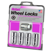 Cargar imagen en el visor de la galería, McGard Wheel Lock Nut Set - 4pk. (Cone Seat) 9/16-18 / 7/8 Hex / 1.765in. Length - Chrome