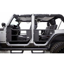 Cargar imagen en el visor de la galería, Rampage 2007-2018 Jeep Wrangler(JK) Unlimited 4-Door Tube Doors With Netting - Black