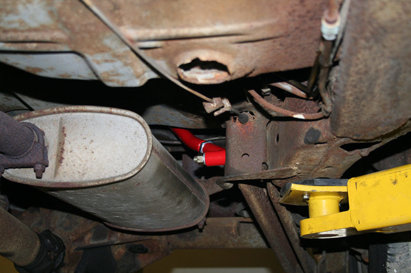 UMI Performance 68-72 GM A-Body Control Arm Reinforcement Braces - Red