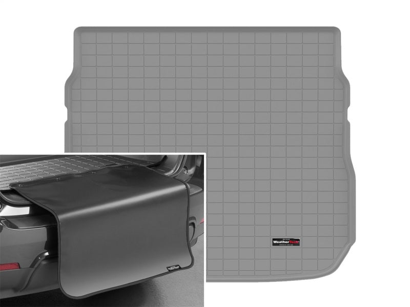 WeatherTech 2027 Infiniti QX65 Cargo Liner w/ Bumper Protector - Grey