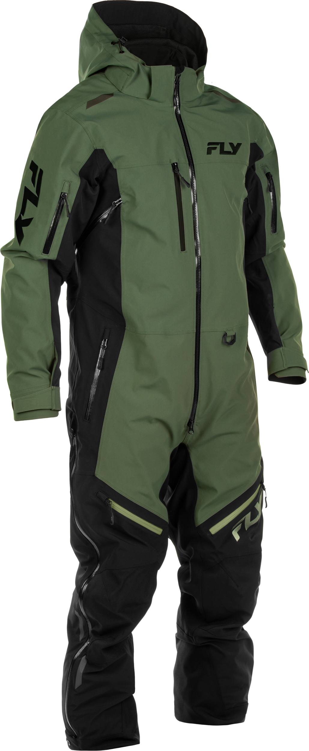 Fly Racing Cobalt Shell Monosuit Green/Black Medium (470-4392M)