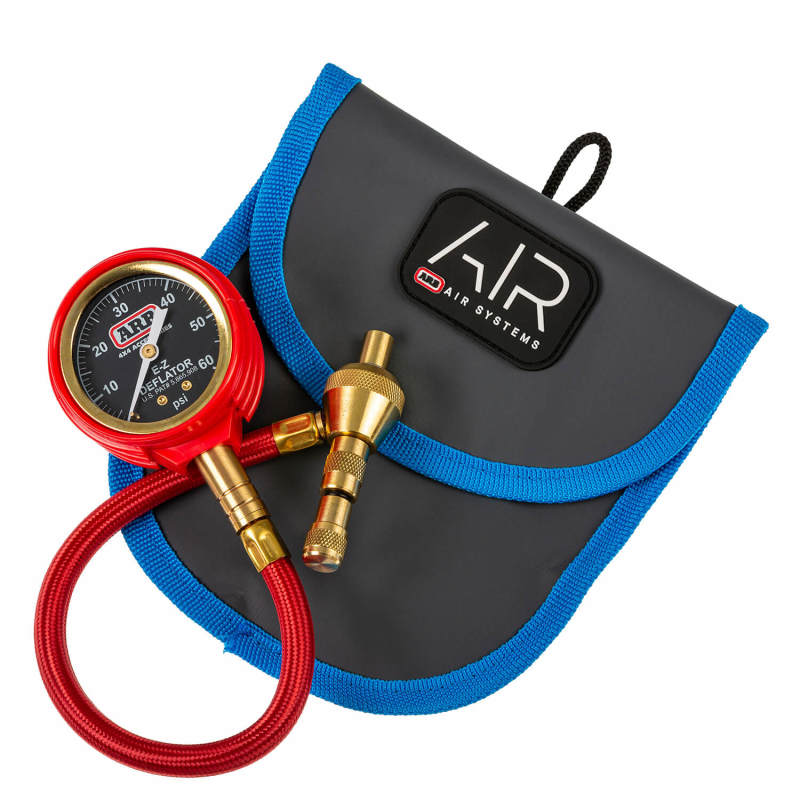 ARB E-Z Deflator Kit Brass/Stainless Gauge — Universal Tire Pressure Tool