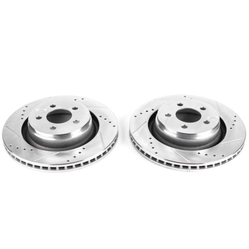 Power Stop 09-11 Dodge Nitro Front Evolution Drilled & Slotted Rotors - Pair