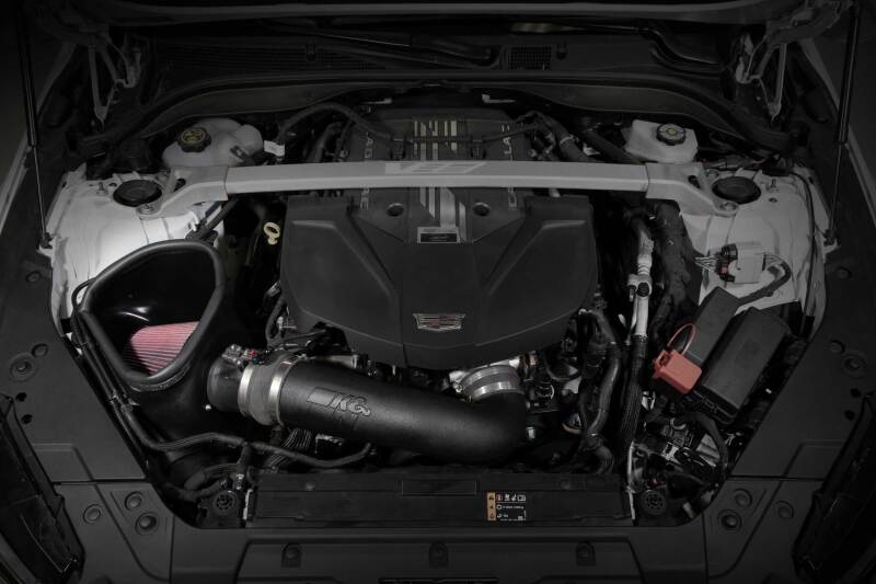 K&N 63-3121 Cold Air Intake System — Fits 2022-2024 Cadillac CT5 V8