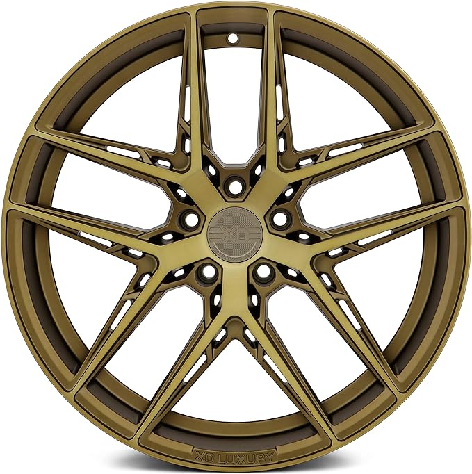 XO Wheels XOCAR 21X9.5 5X120 BRNZ BRSH 25MM