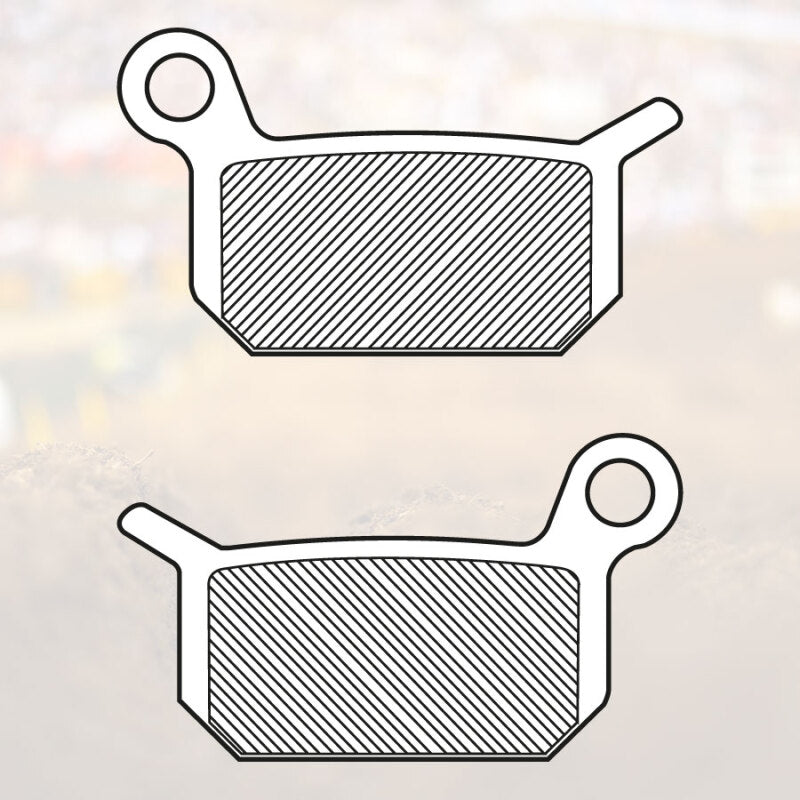 Renthal Works Front/Rear Brake Pads (50-65cc) — Fits Gas Gas, Husqvarna, KTM
