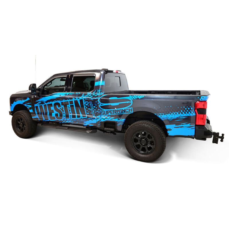 Westin 15-25 Ford F-150 SuperCrew / 17-25 F-250/350 CC AT6 Running Boards - Black