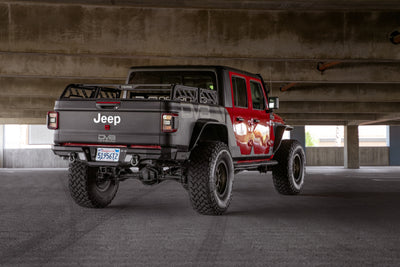 DV8 Offroad MTO Series Steel Rear Bumper — Fits 2020-2025 Jeep Gladiator JT