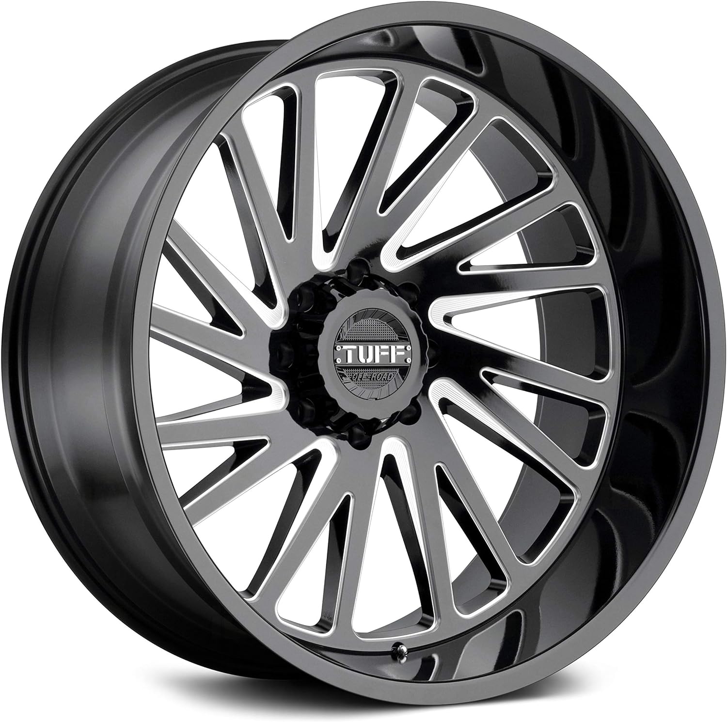 Tuff Wheels TUT2A 22X12 8X170 G-BLK MILL -45MM