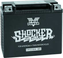 Cargar imagen en el visor de la galería, Twin Power YTX-20H Shocker Battery Replaces H-D 65991-82B