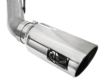 Cargar imagen en el visor de la galería, aFe Atlas Exhaust 4in DPF-Back Exhaust Aluminized Steel Polished Tip 11-14 ford Diesel Truck V8-6.7L