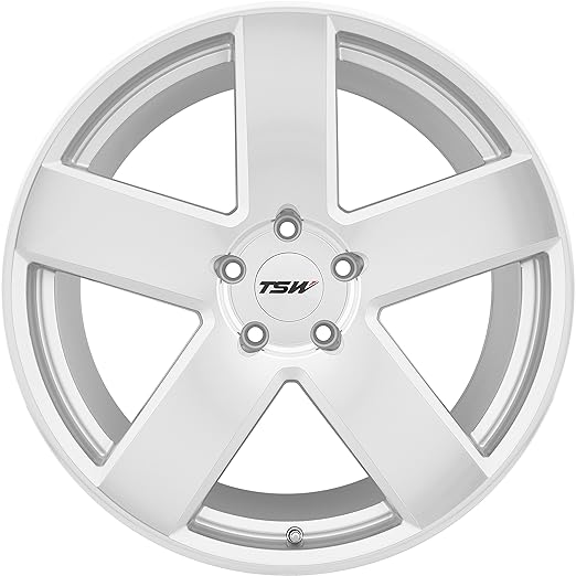 TSW Alloy Wheels TWBRS 19X8.5 5X112 SLV MIR FACE 43MM