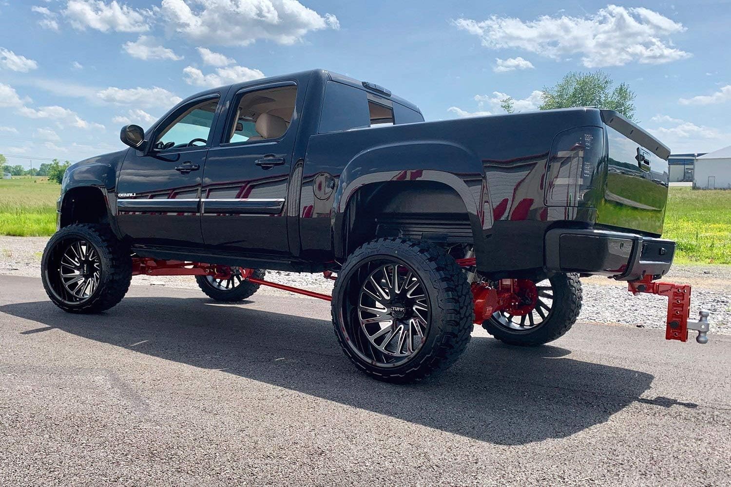 Tuff Wheels TUT2A 22X12 8X170 G-BLK MILL -45MM