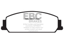 Cargar imagen en el visor de la galería, EBC 08-10 Pontiac G8 3.6 Yellowstuff Front Brake Pads