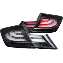 Cargar imagen en el visor de la galería, ANZO 2013-2015 Honda Civic LED Taillights Black