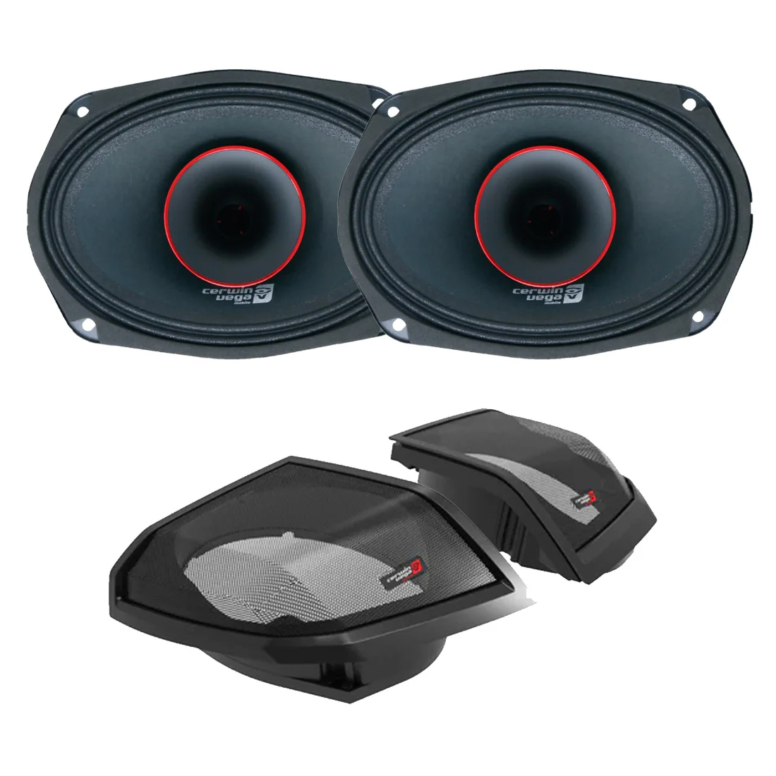 Cerwin Vega 6"X9" Speaker BAG LID KIT PH694 FLH/T 2024-2026 (RPMPH694LK24)