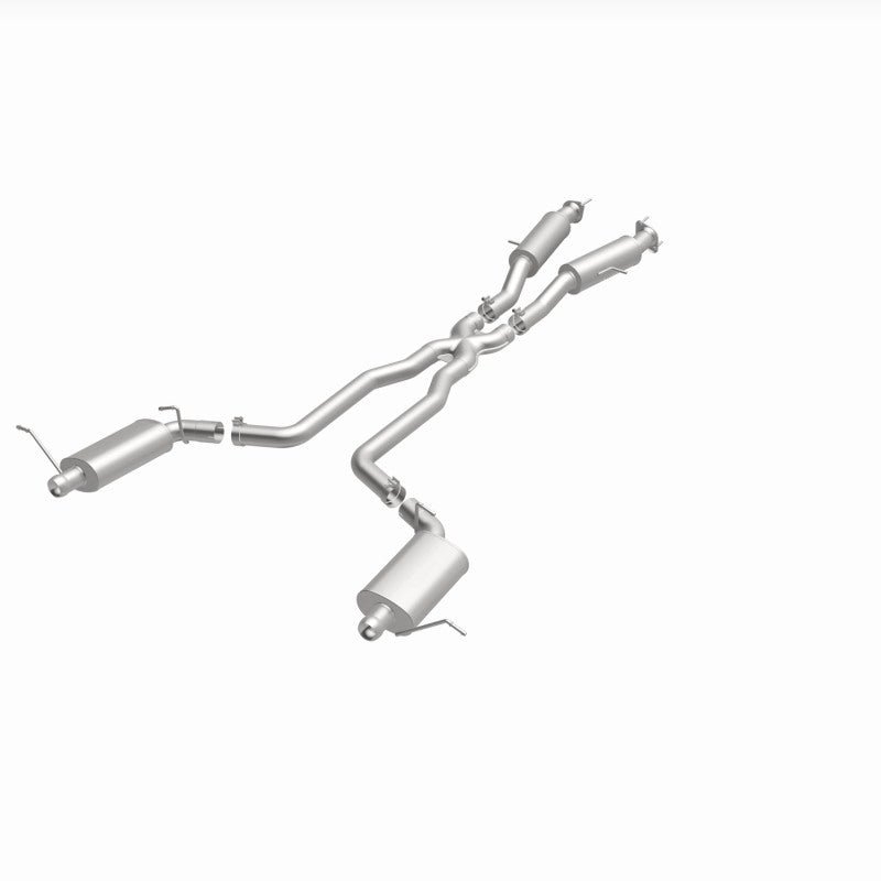 MagnaFlow 12 Jeep Grand Cherokee V8 6.4L Dual Split Rear Exit Stainless Cat Back Performance Exhaust