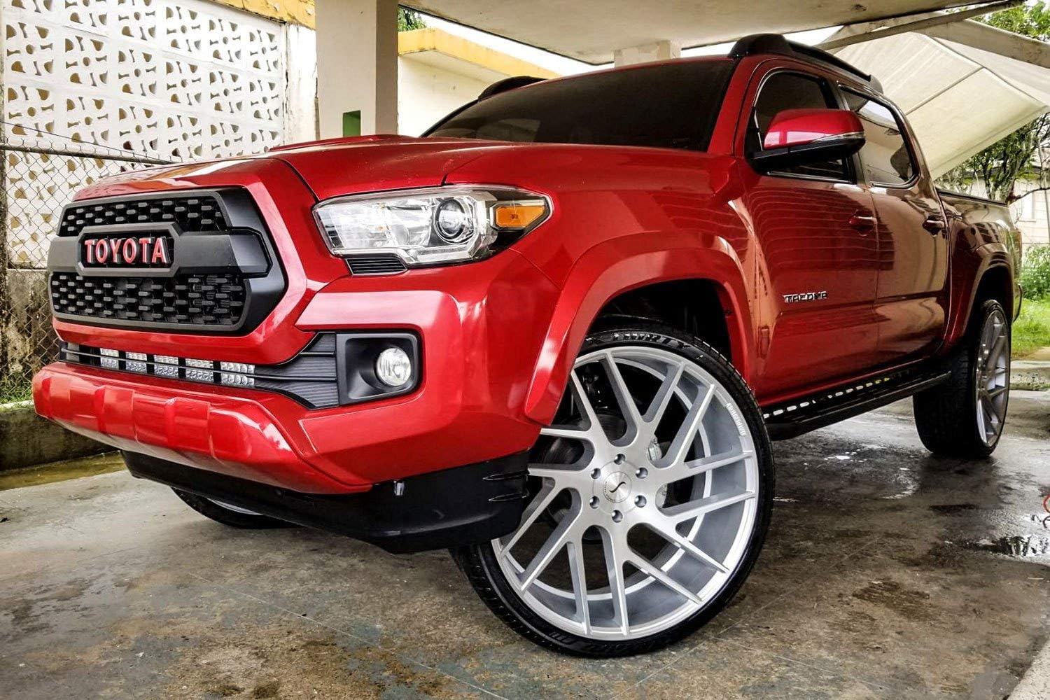 Status Wheels Juggernaut 20x9 5x5.5 Silver Brushed Face — 5-Lug Truck