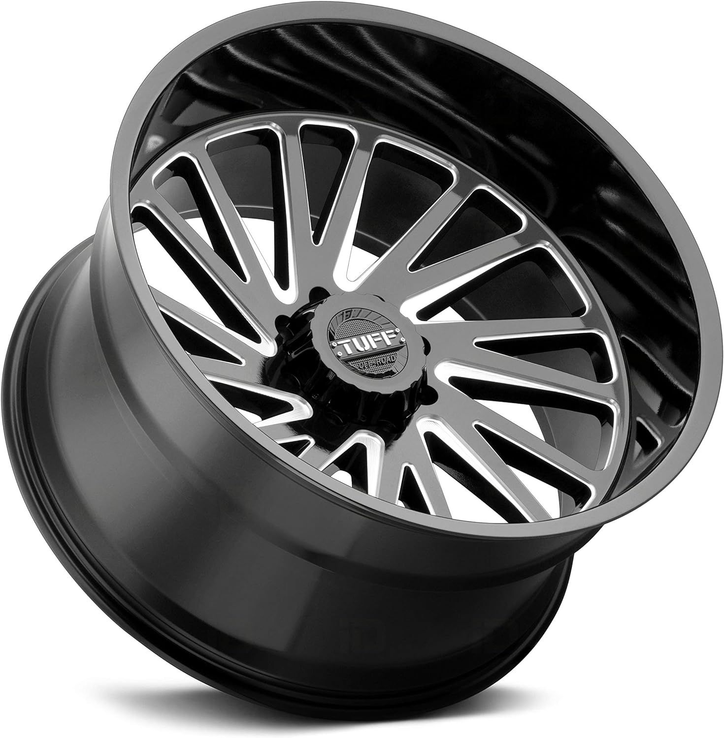 Tuff Wheels TUT2A 22X12 8X170 G-BLK MILL -45MM
