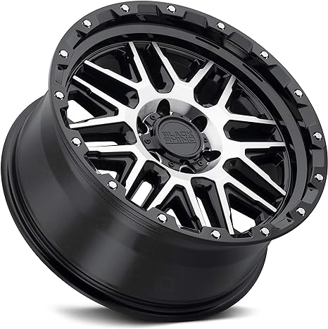 Black Rhino Wheels BRALA 20X9 5X5.0 G-BLK-MCH -18MM