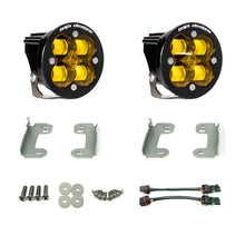 Cargar imagen en el visor de la galería, Baja Designs 2007-2018 Wrangler JL Rubicon Sport Fog Light Pocket Kit - Amber