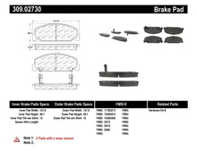 Cargar imagen en el visor de la galería, StopTech Performance 93-00 Honda Civic DX w/ Rr Drum Brakes Front Brake Pads