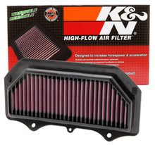 Load image into Gallery viewer, K&amp;N 11-15 Suzuki GSXR600/GSXR750 Replacement Air Filter