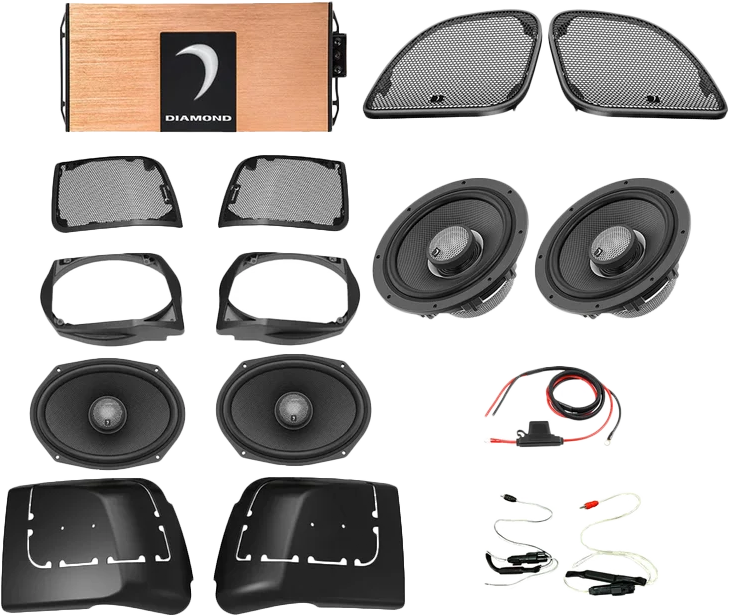 Diamond Audio 4CH Sound Pack Flht 14-23 (DA1423SGSP3)