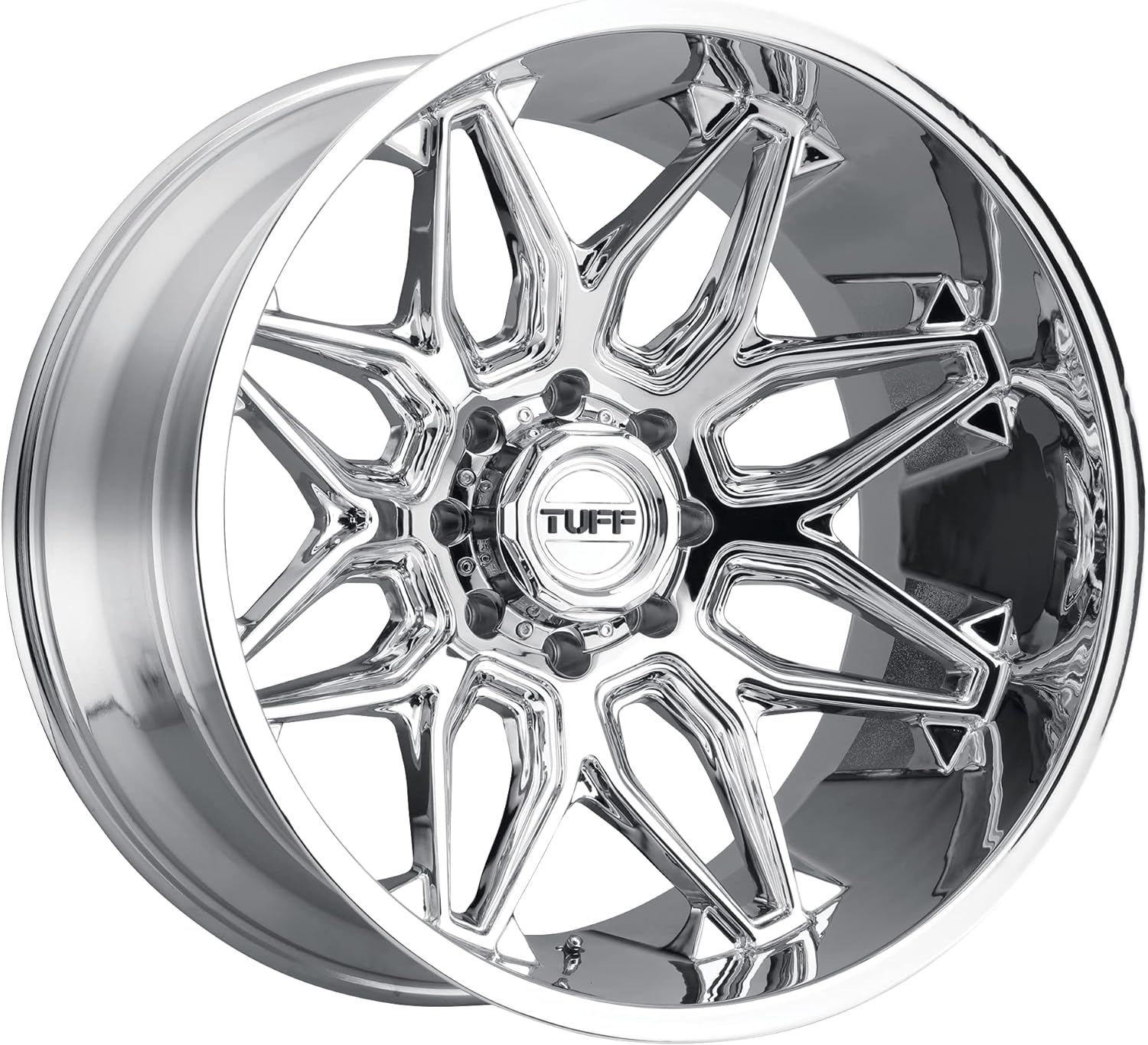 TUT3B 22X12 8X6.5 CHROME -45MM