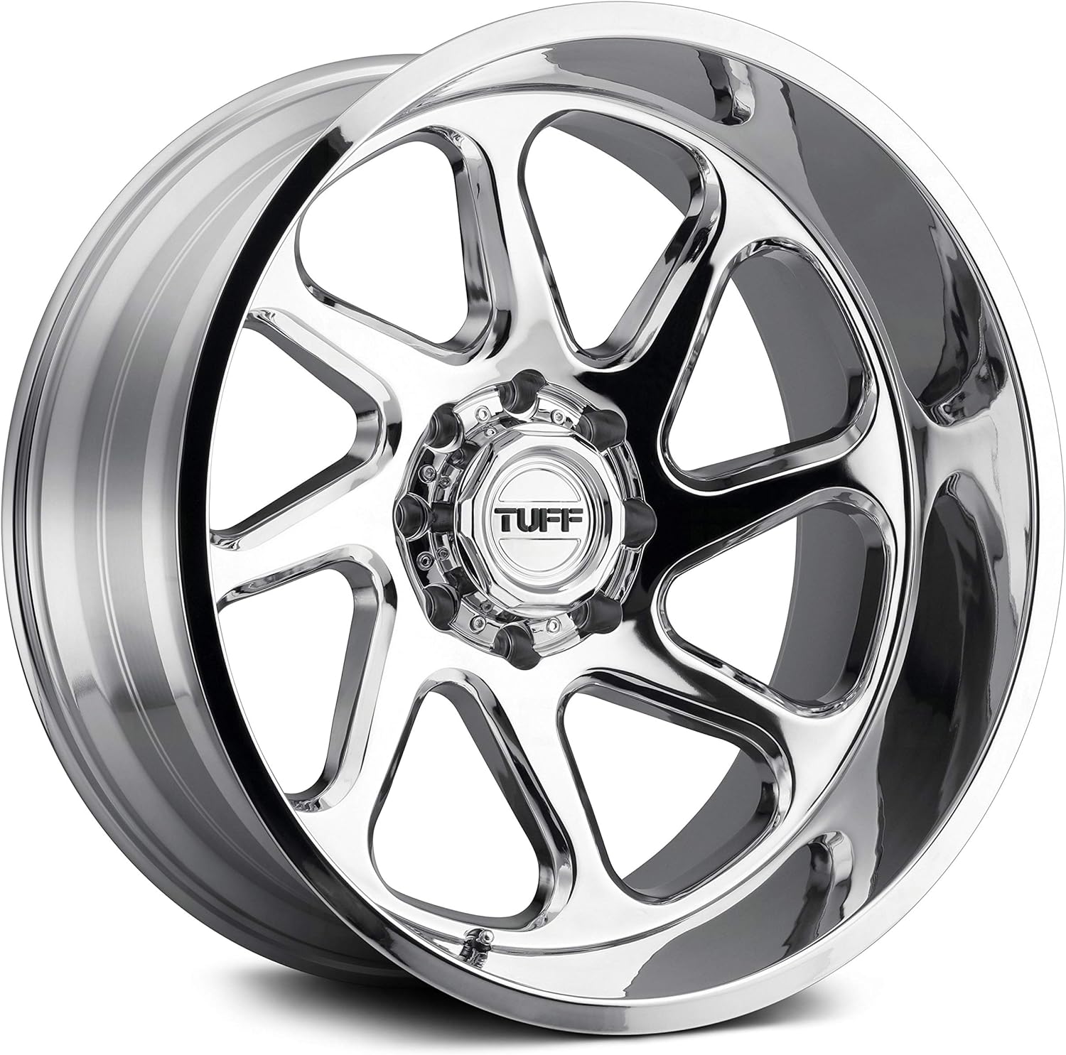 Tuff Wheels TUT2B 22X12 8X170 CHROME -45MM