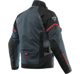 Dainese Tempest 3 D Dry Jacket Ebony/Black/Lava Red Size - 46